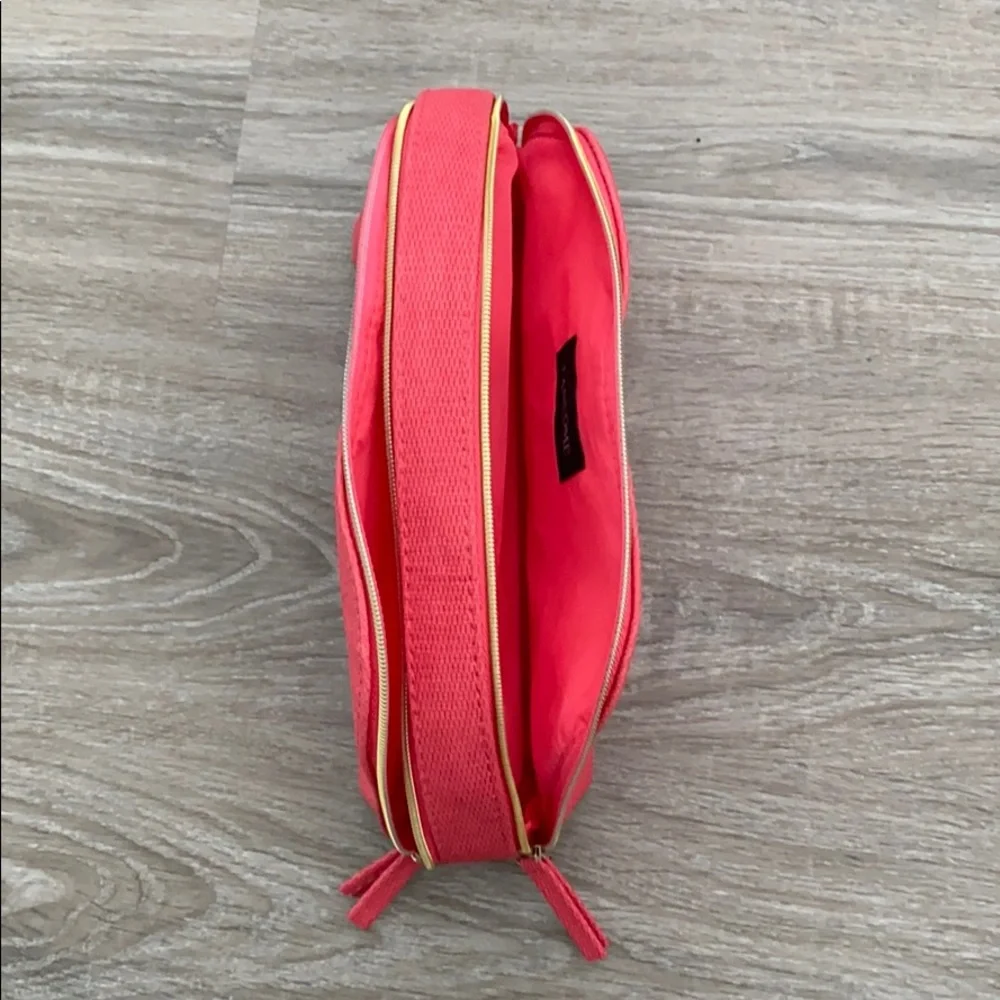 ❤️ Lancome Coral & Gold Cosmetic Case